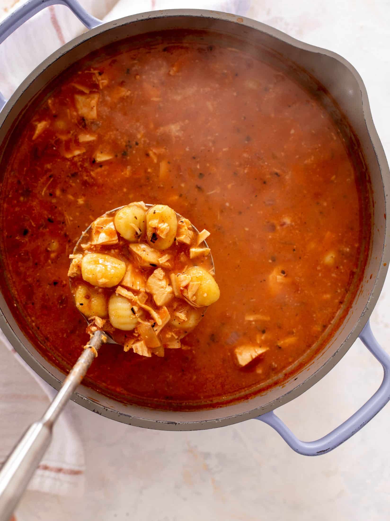 chicken parmesan gnocchi soup