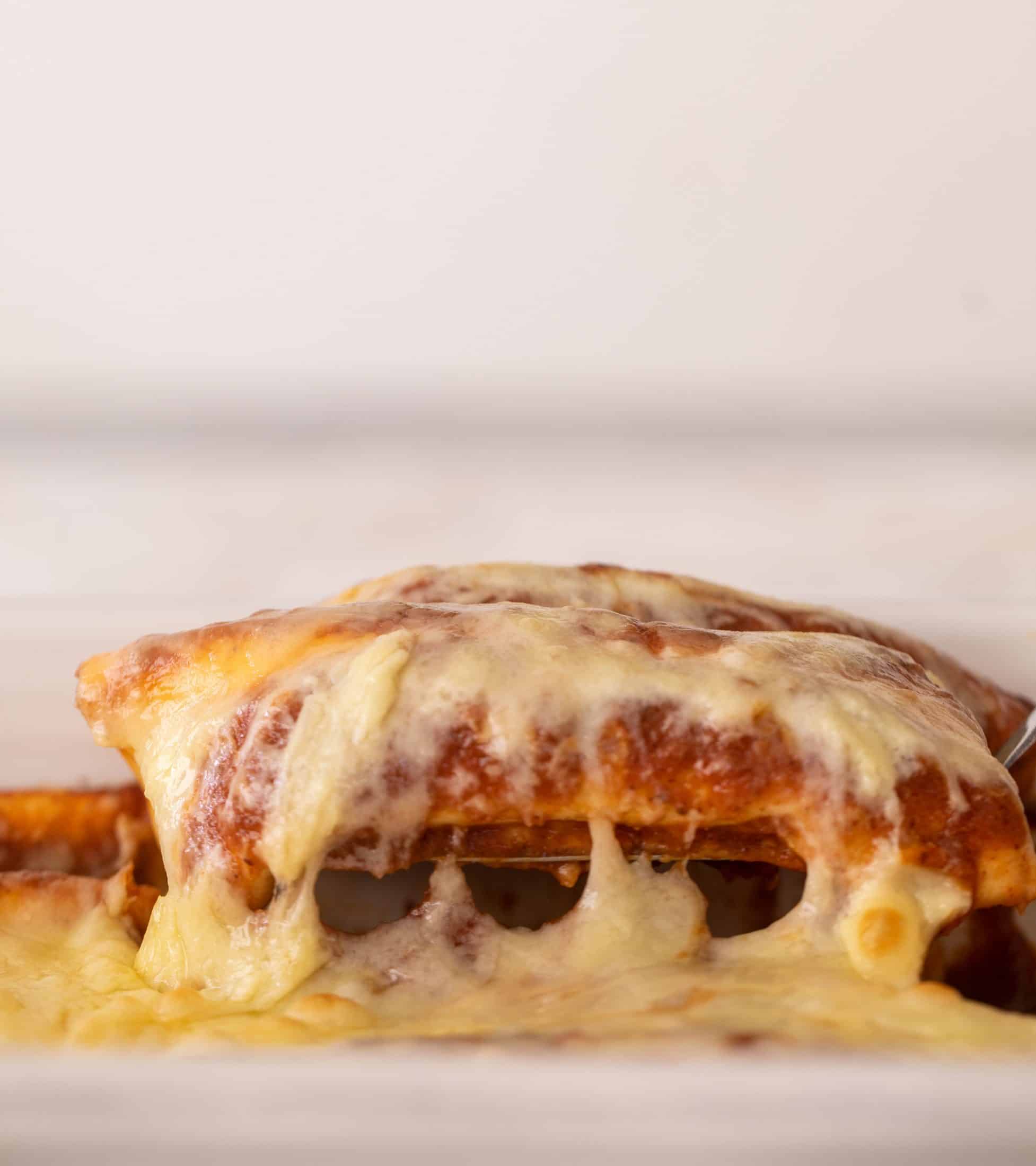 chipotle cheddar cauliflower enchiladas