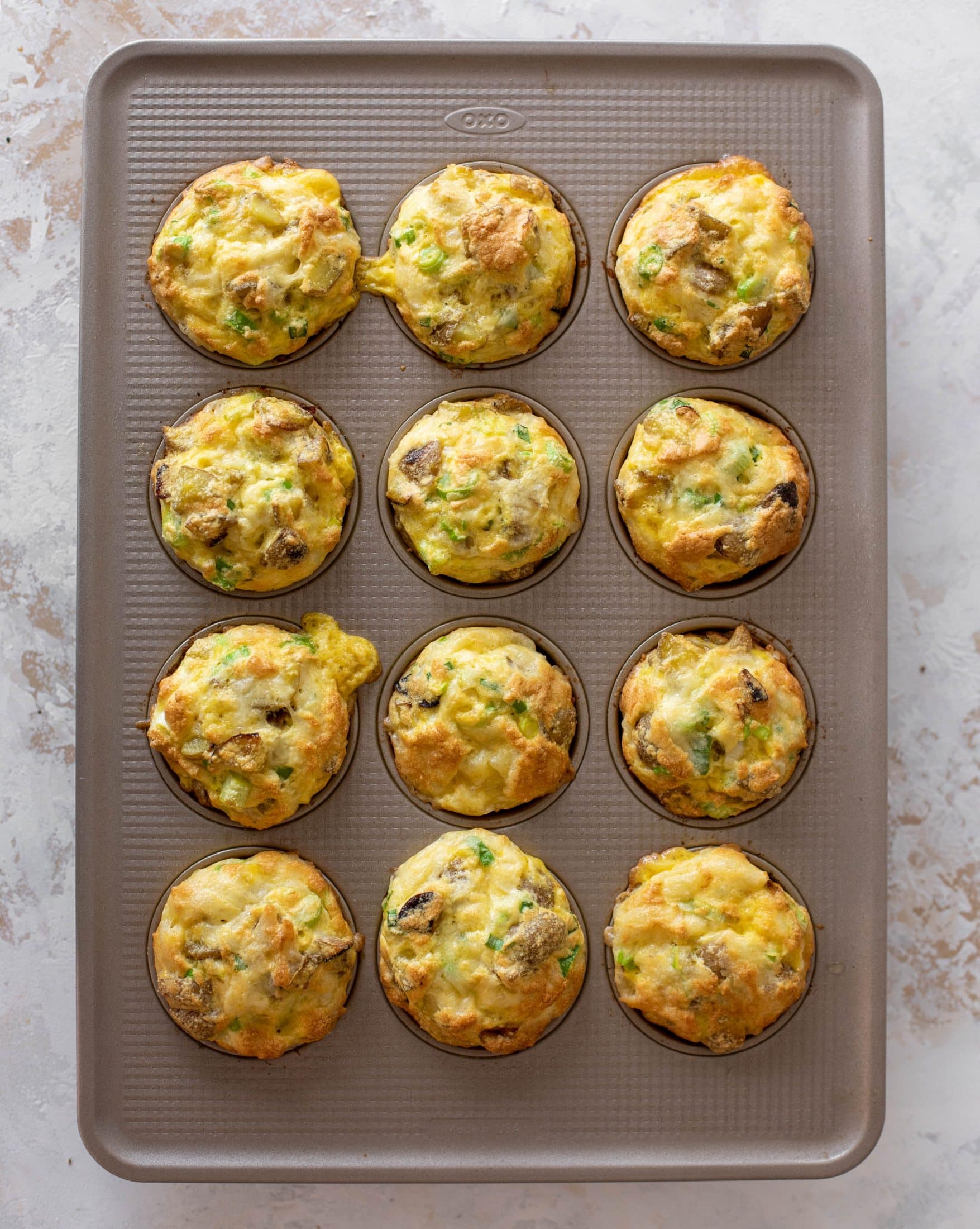 potato and egg souffle bites