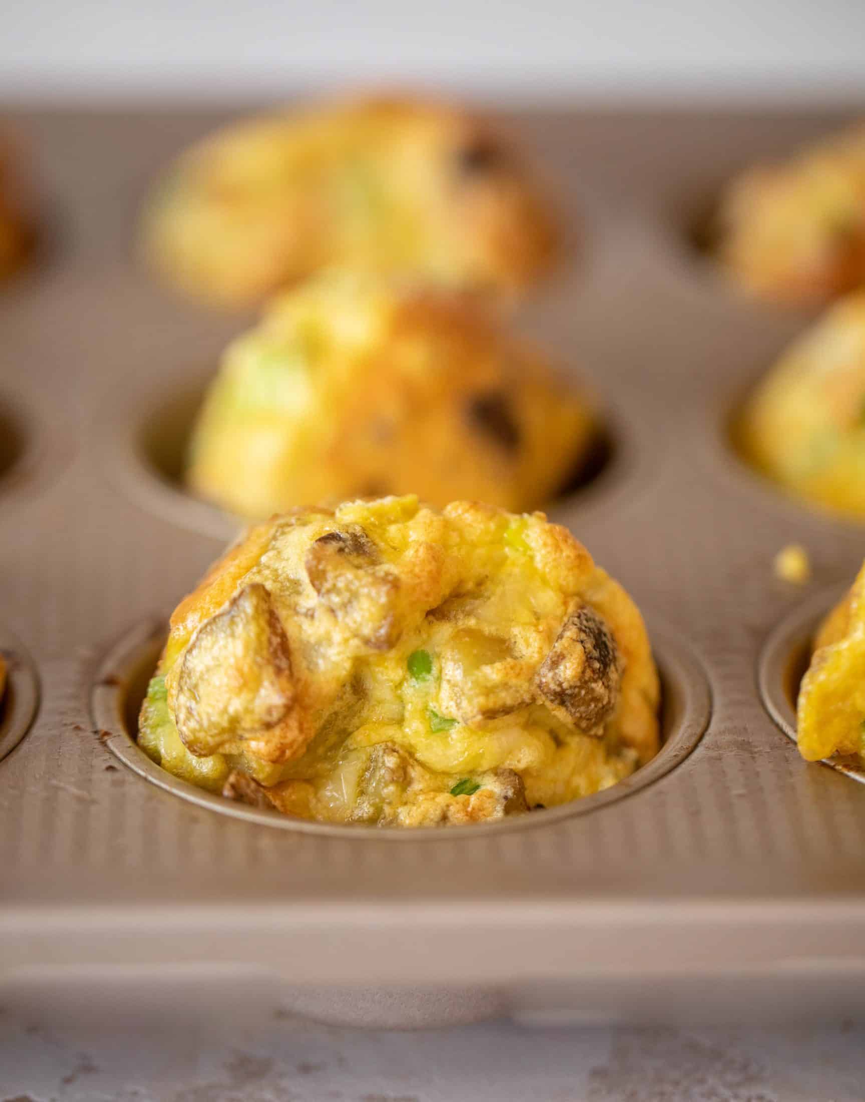 potato and egg souffle bites