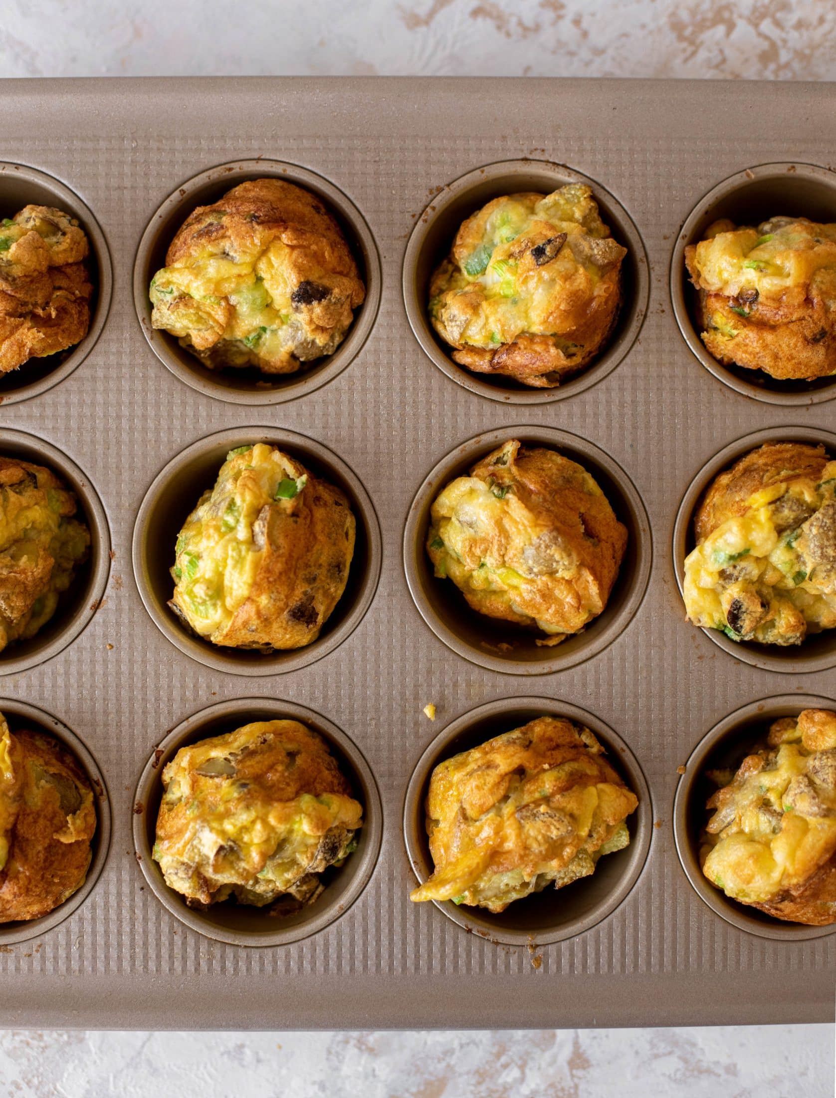 potato and egg souffle bites