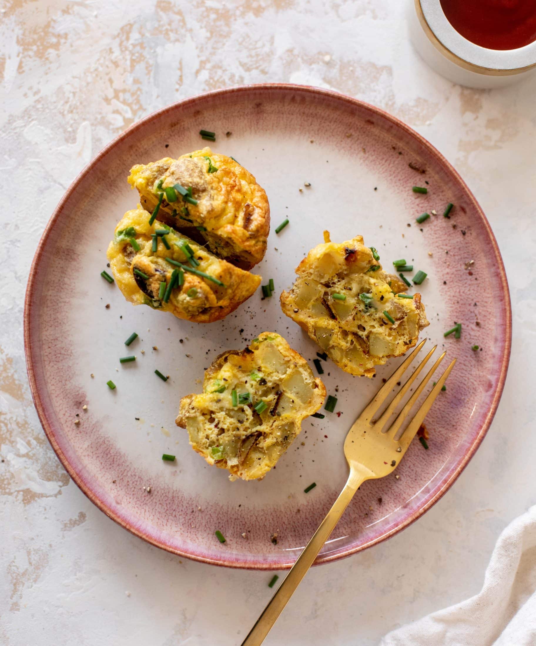 potato and egg souffle bites