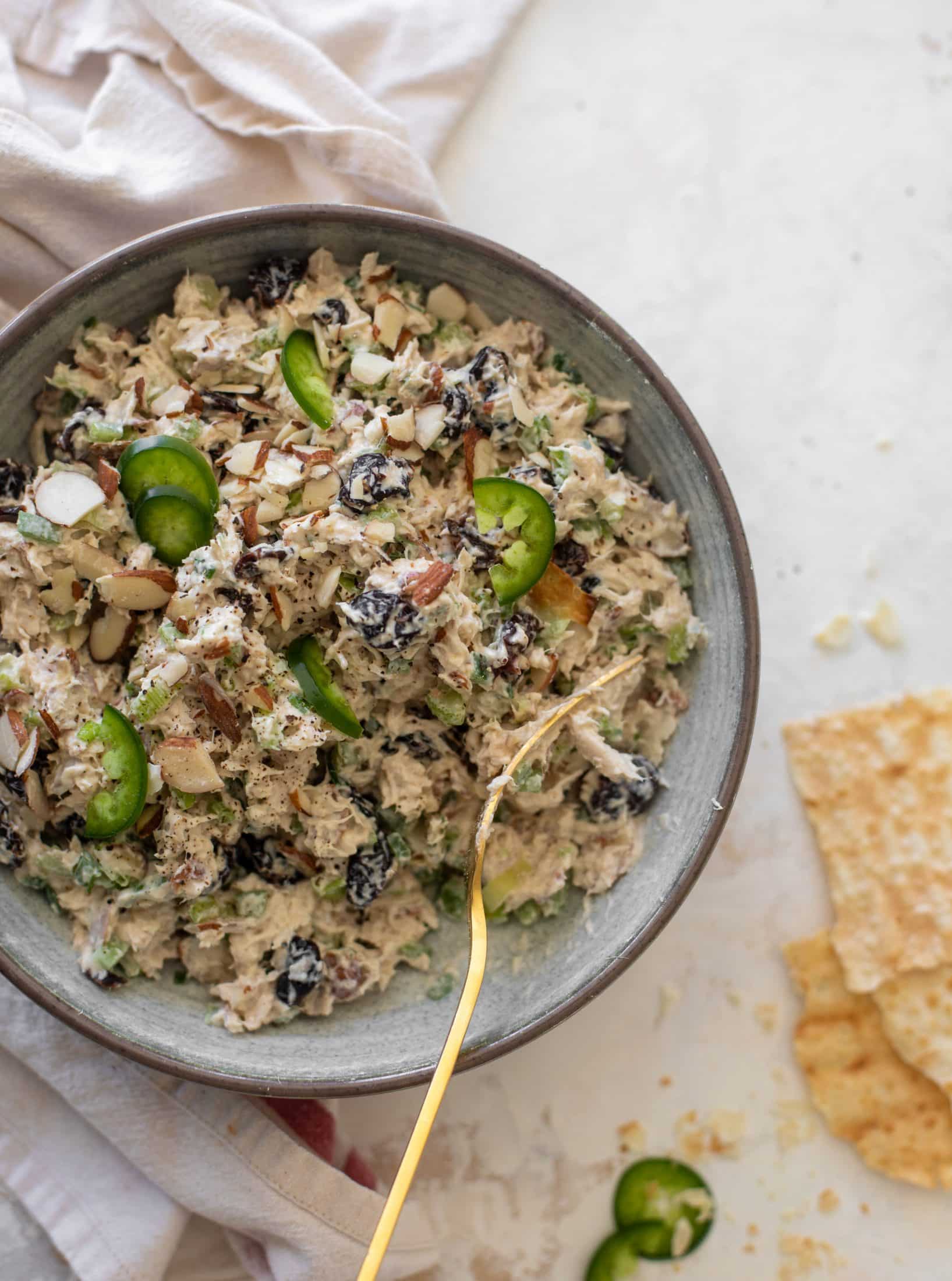 cherry jalapeno chicken salad