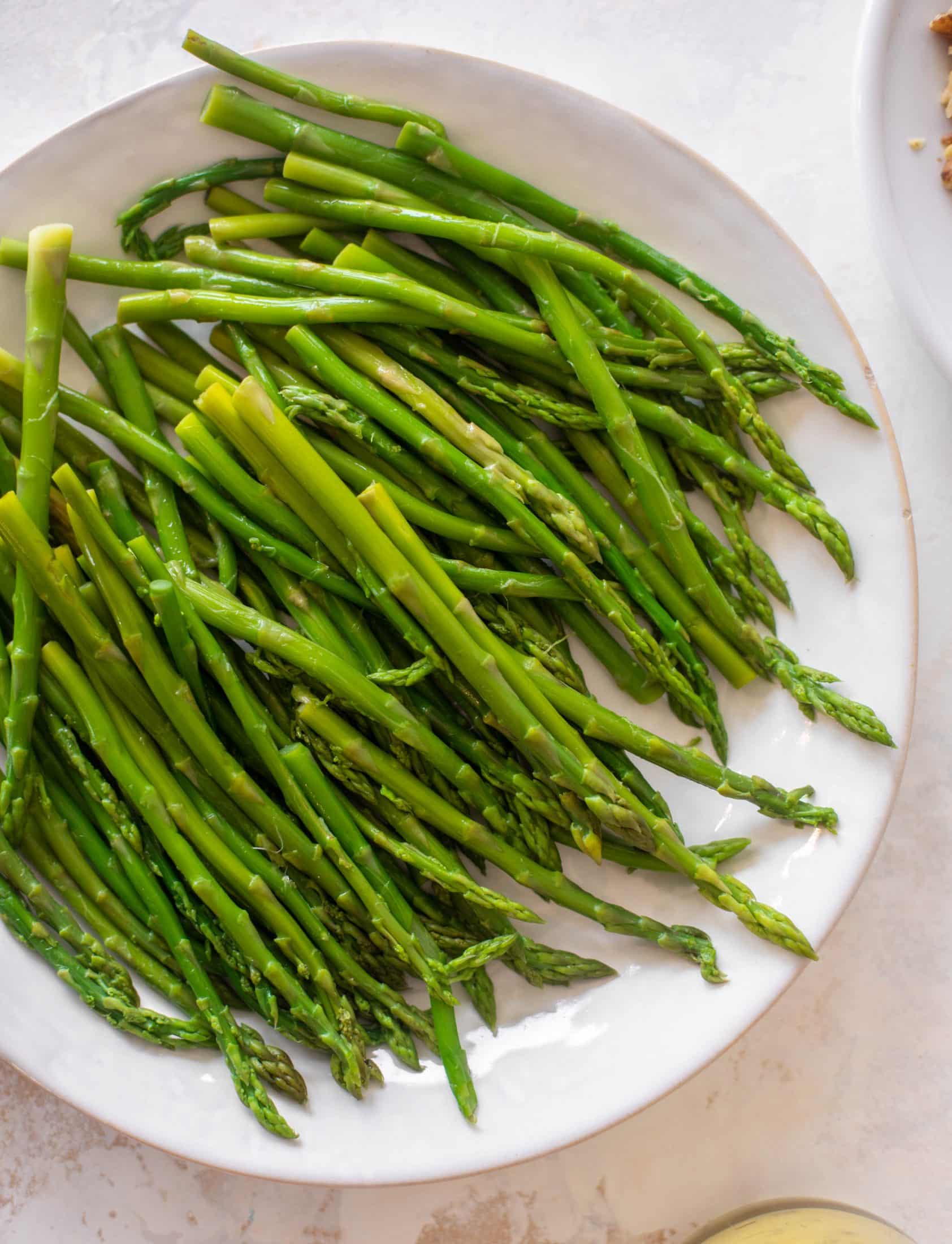 chilled asparagus crunch salad