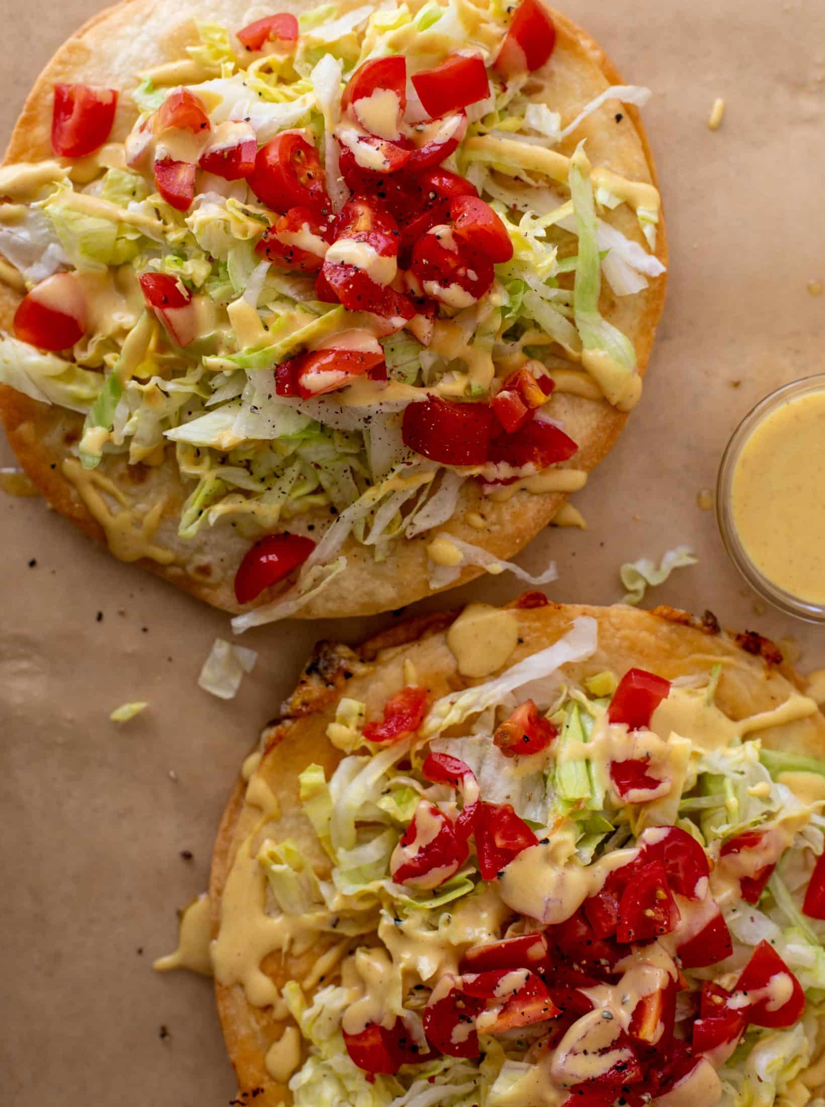 crispy baked cheeseburger quesadillas