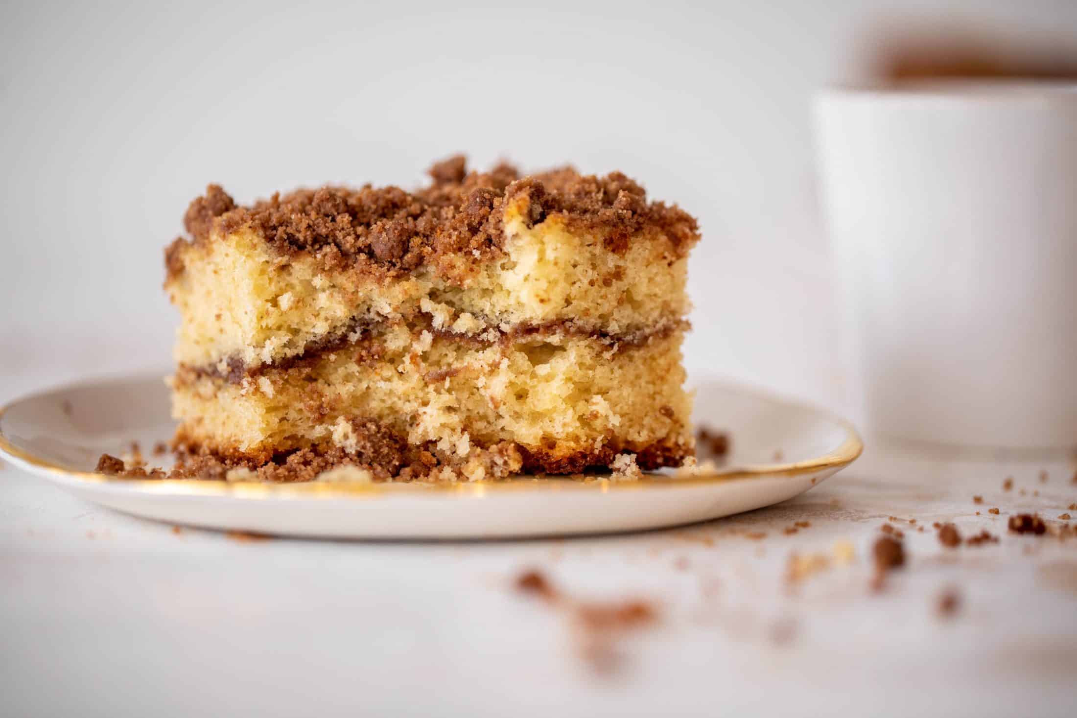 greek yogurt coffee cake