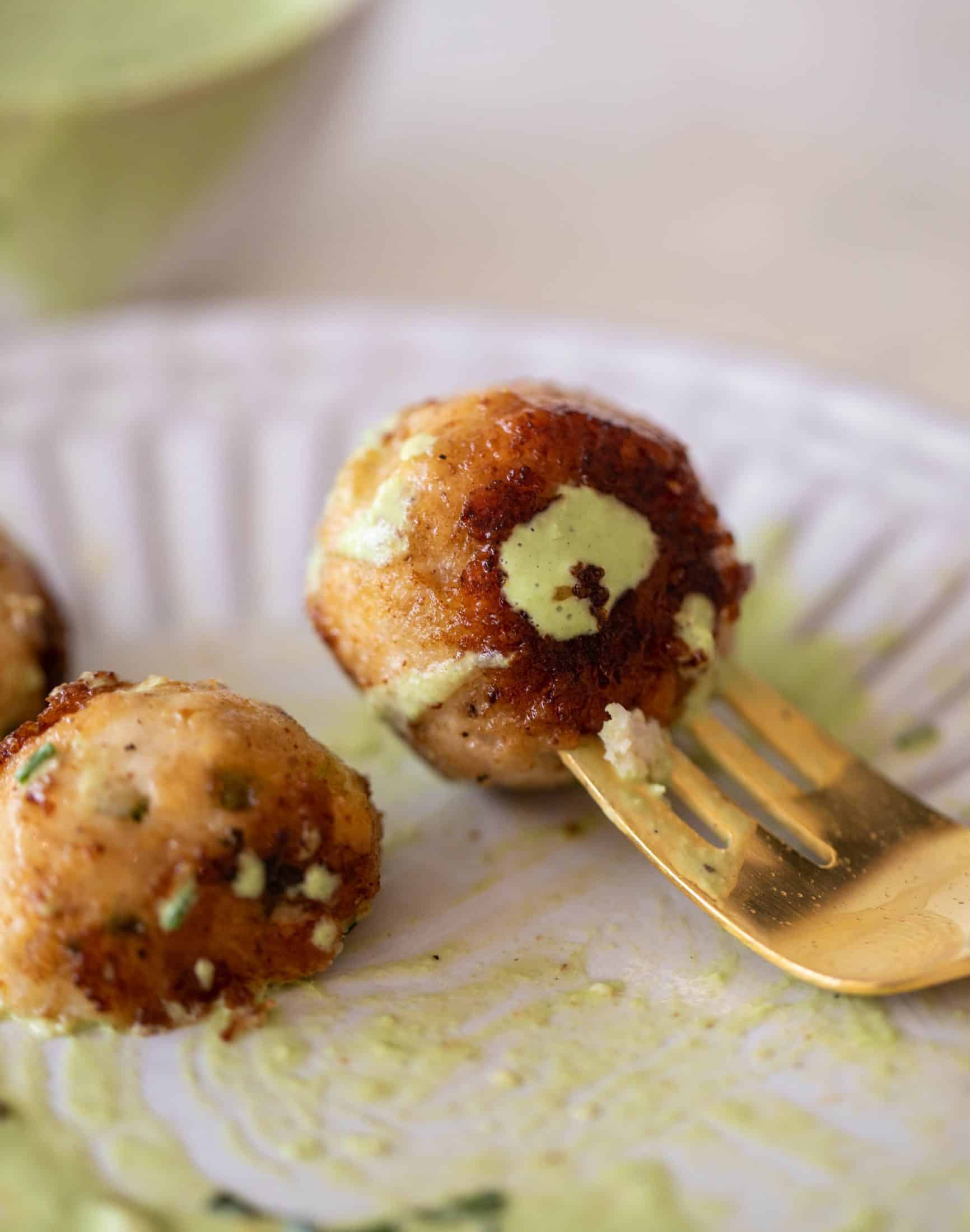 jalapeno cheddar chicken meatballs