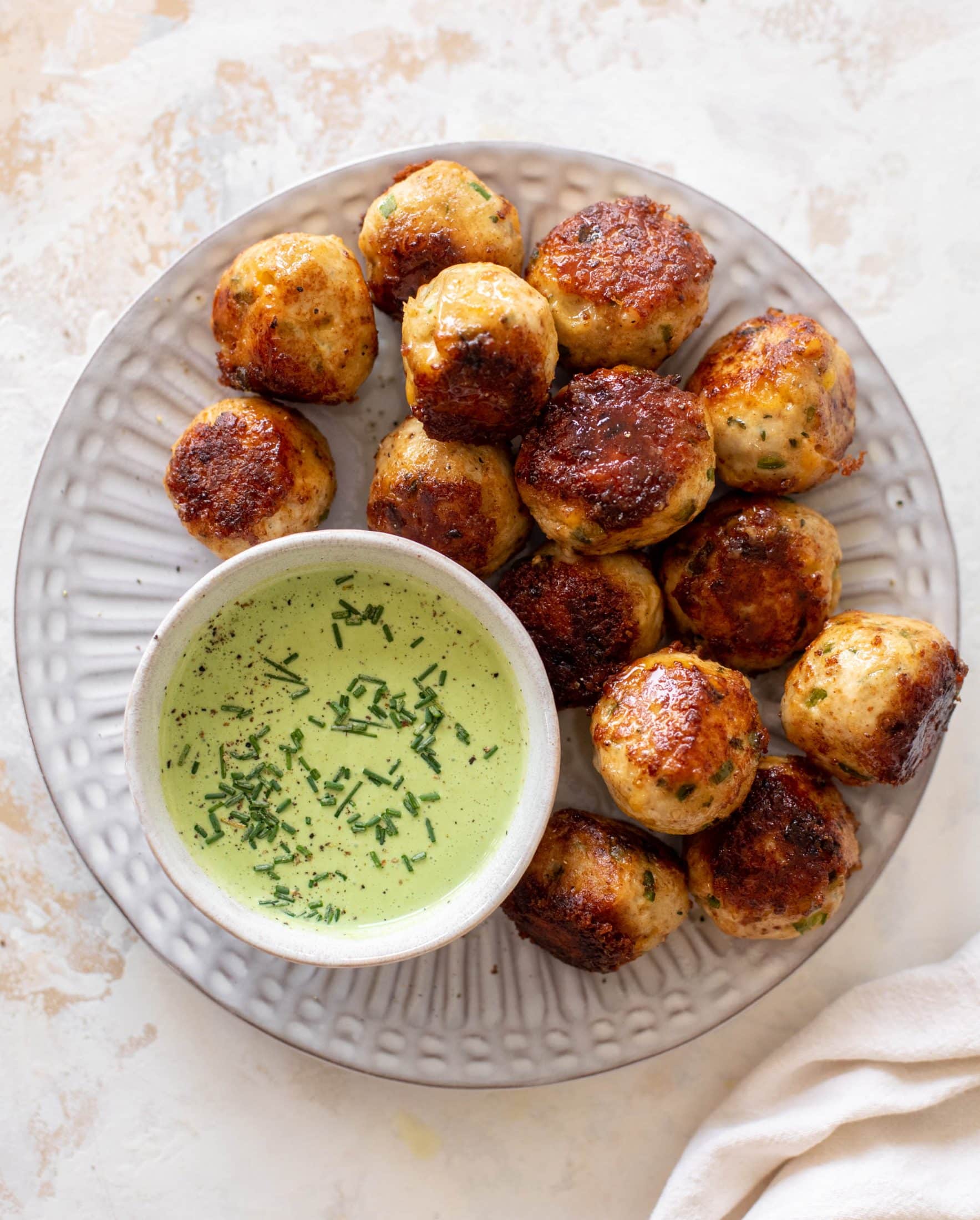 jalapeno cheddar chicken meatballs