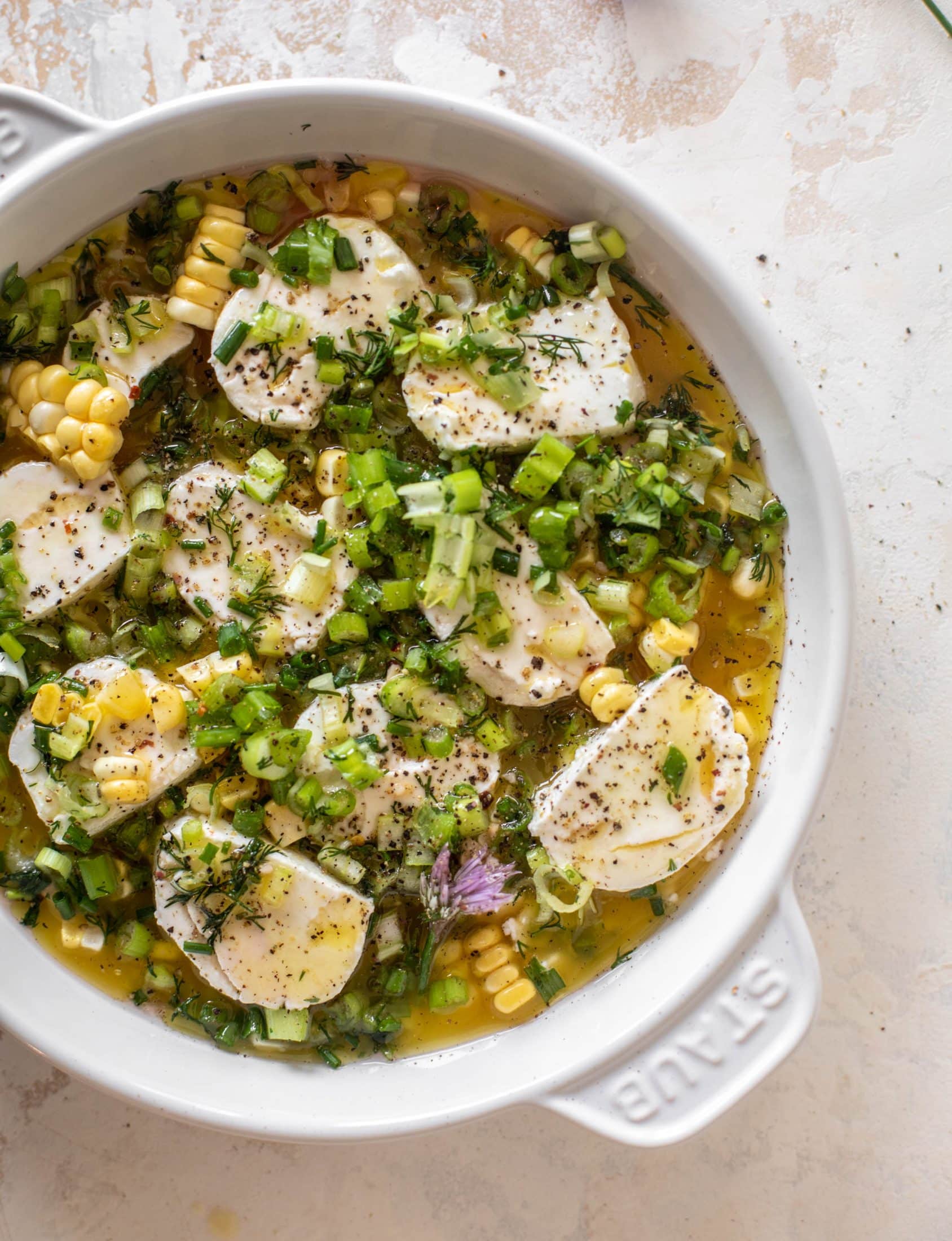 summer marinated goat cheese