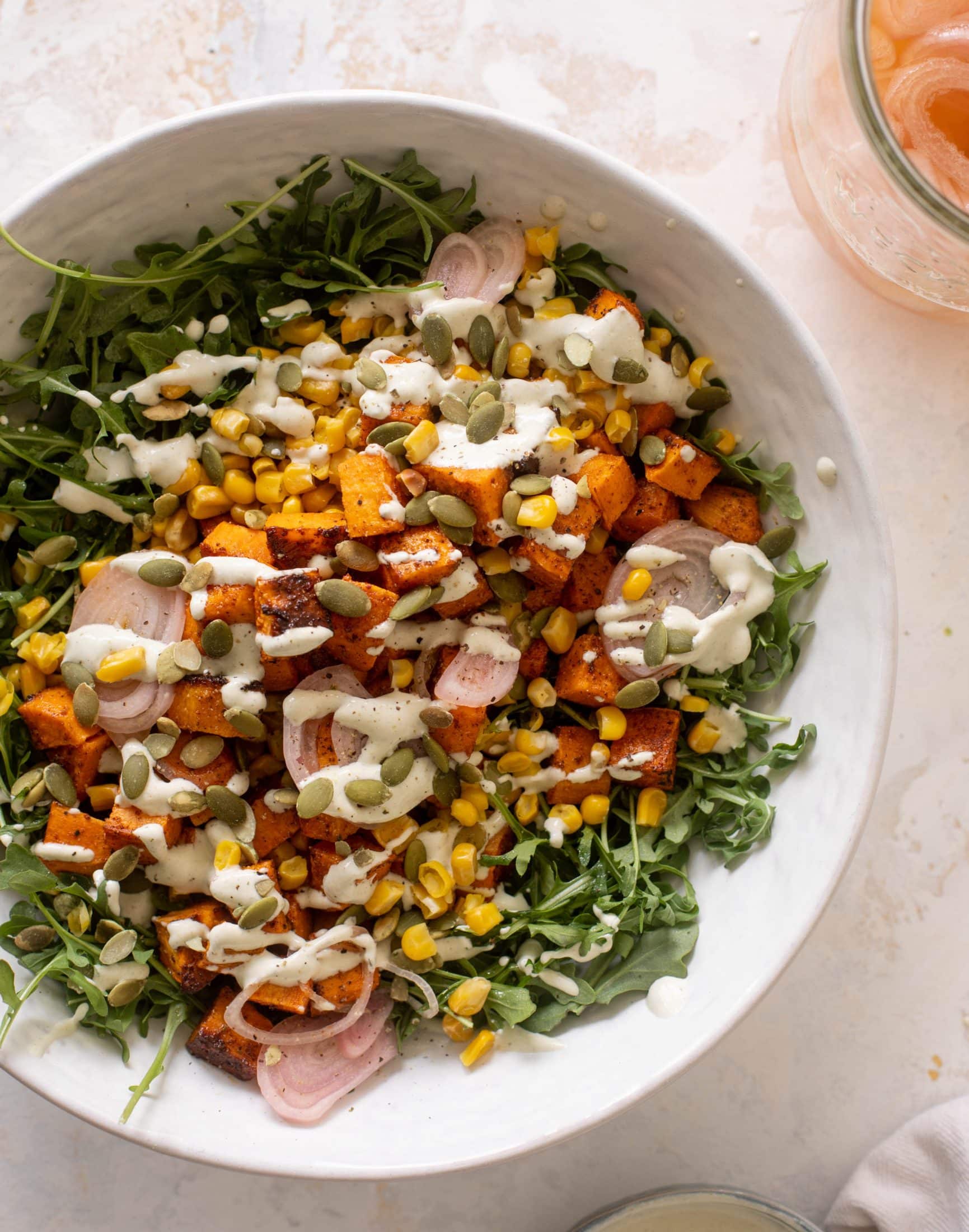 summer sweet potato salad