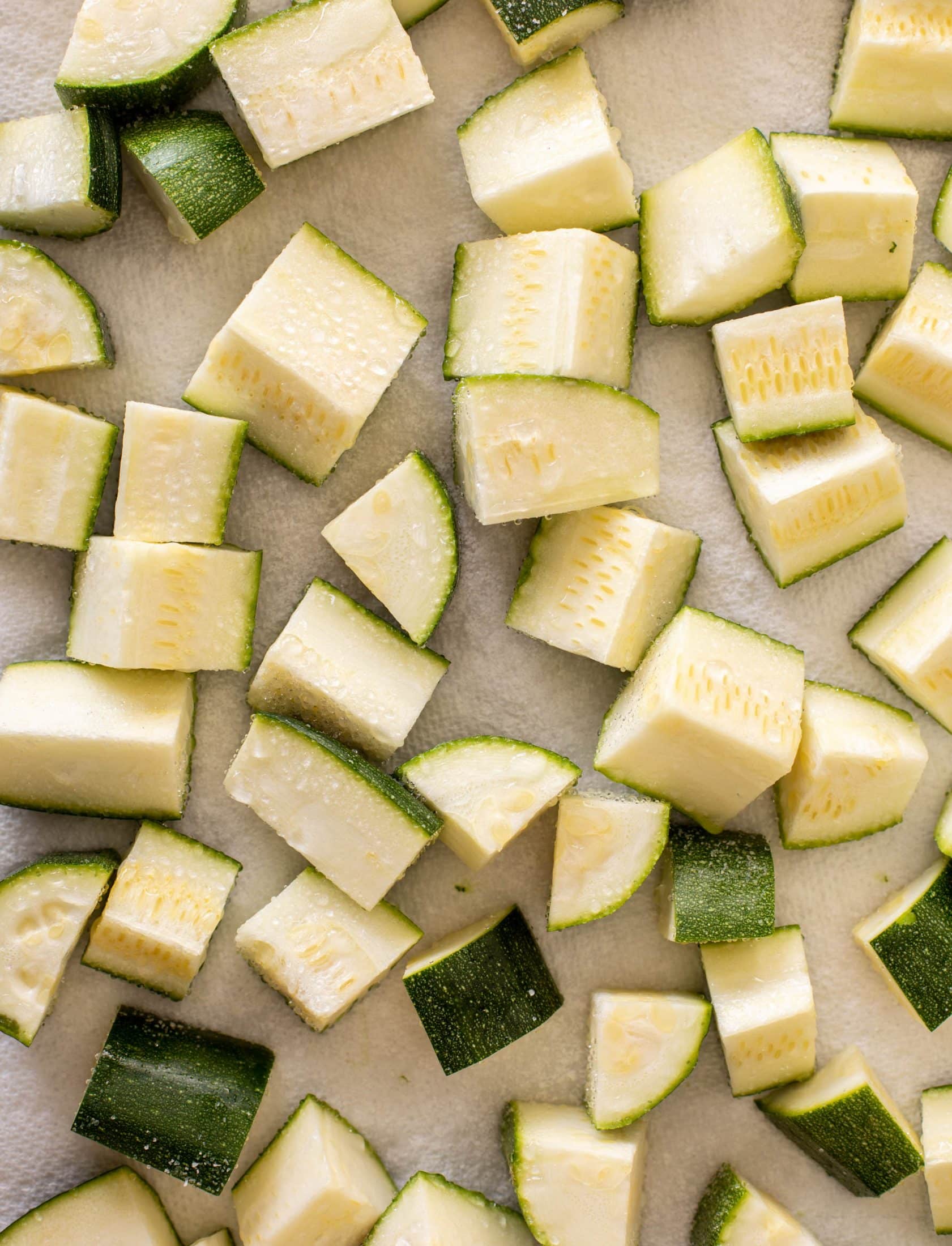 grilled zucchini caesar