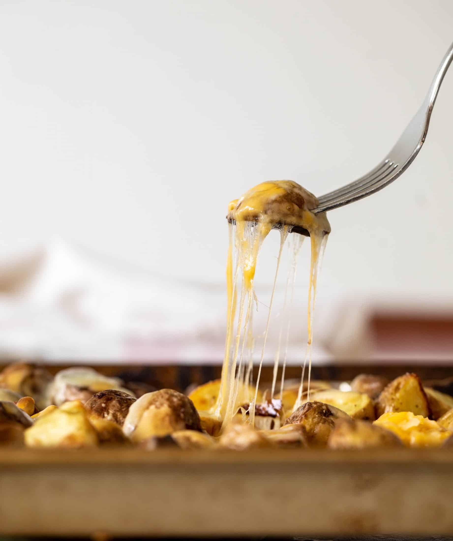 loaded grilled potatoes