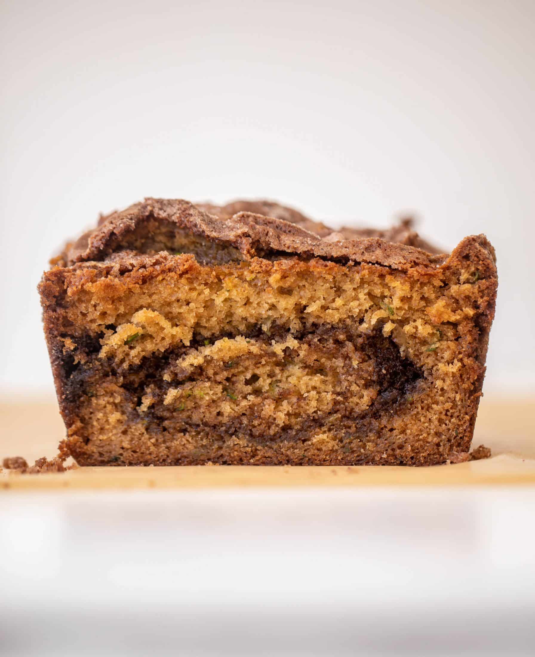 cinnamon swirl zucchini bread