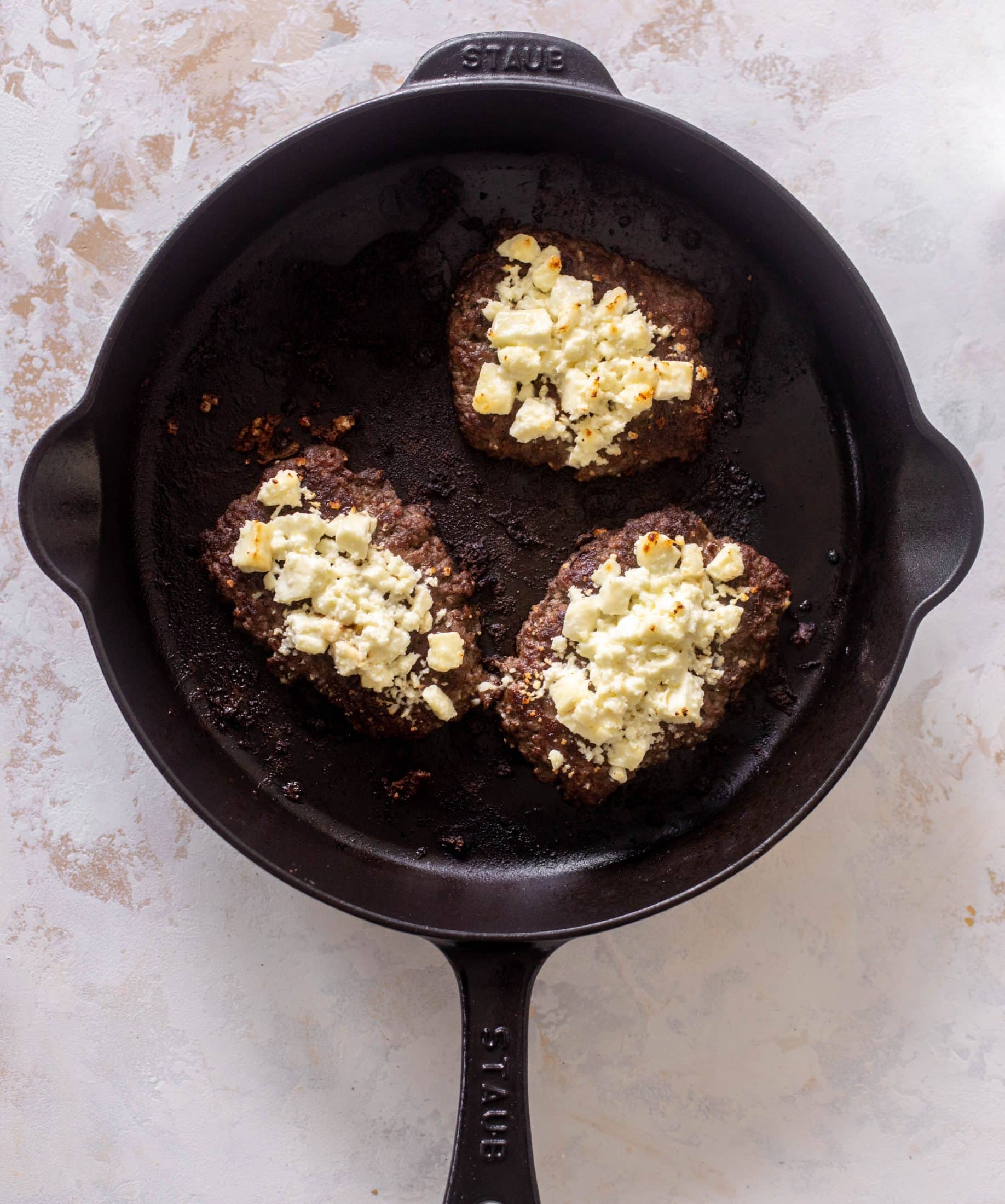 greek burgers on pita