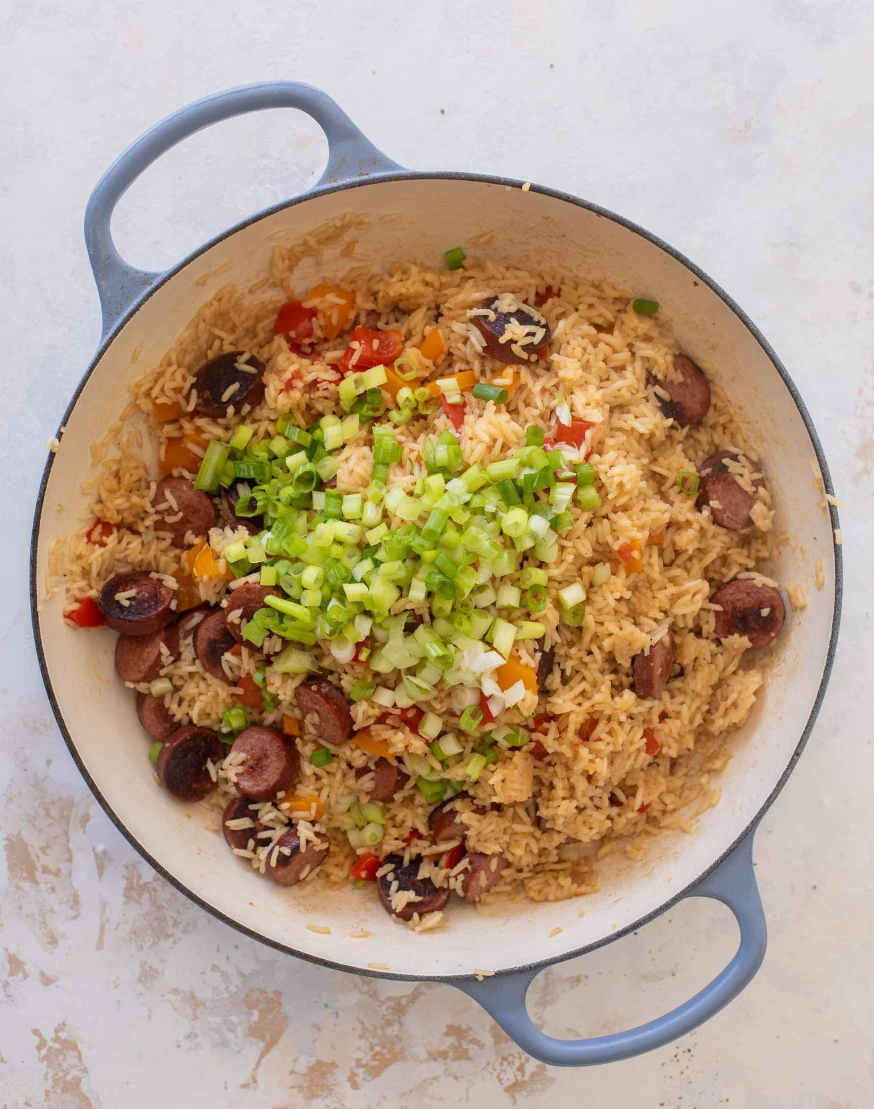 one pot smoked sausage and rice