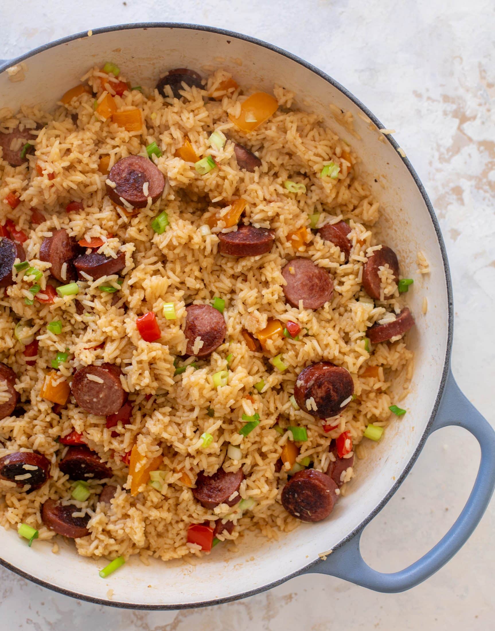 one pot smoked sausage and rice