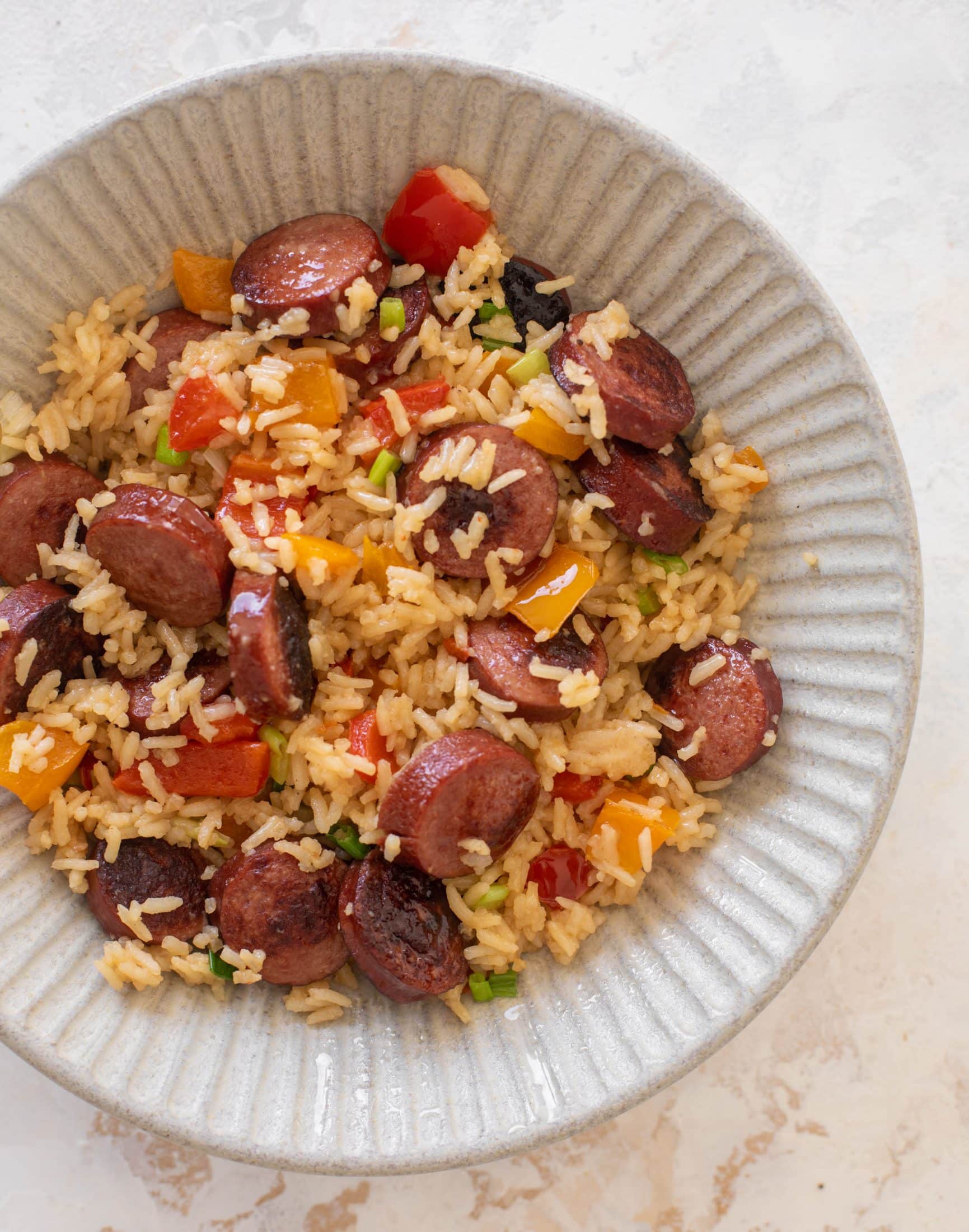 one pot smoked sausage and rice