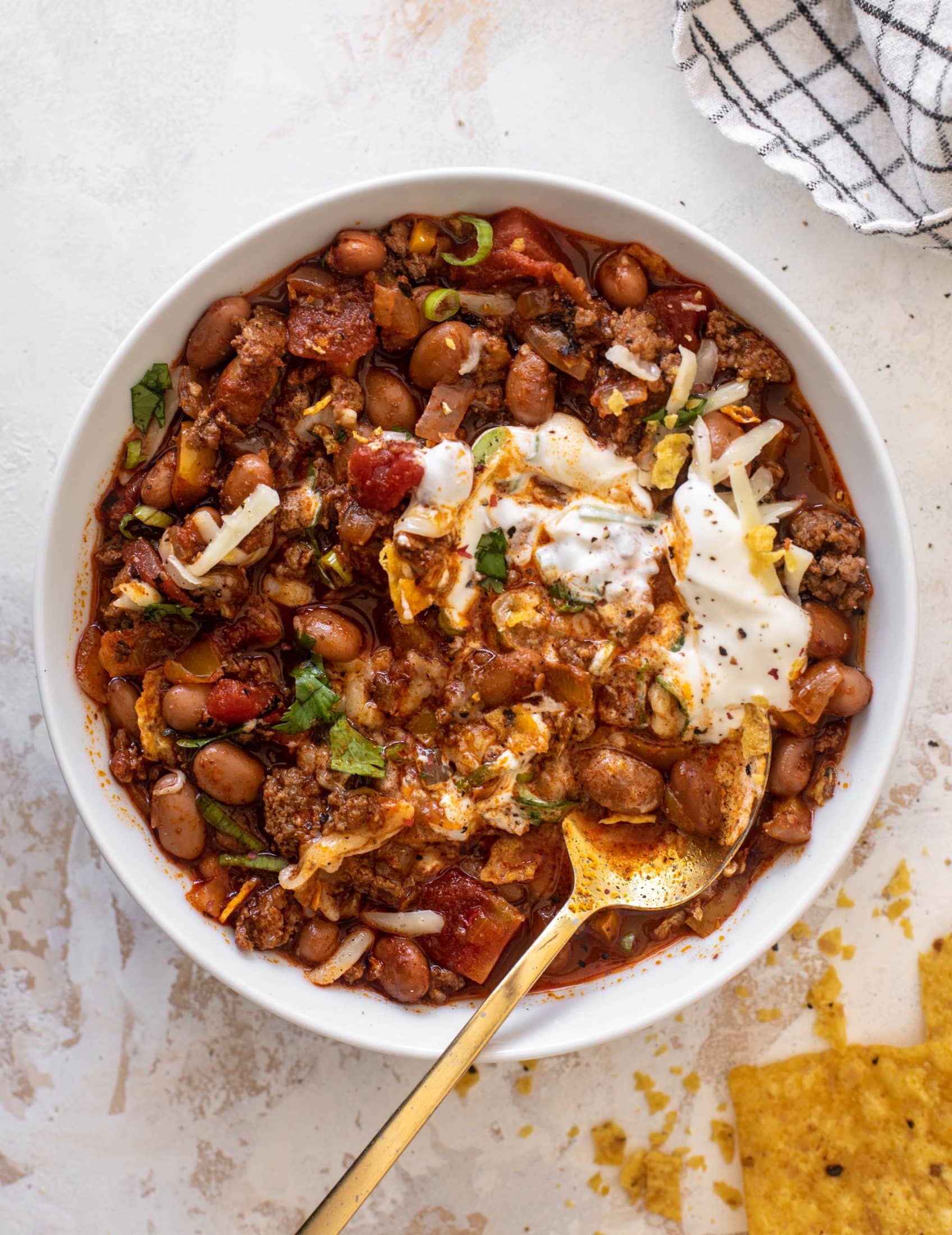 easy smoky skillet chili