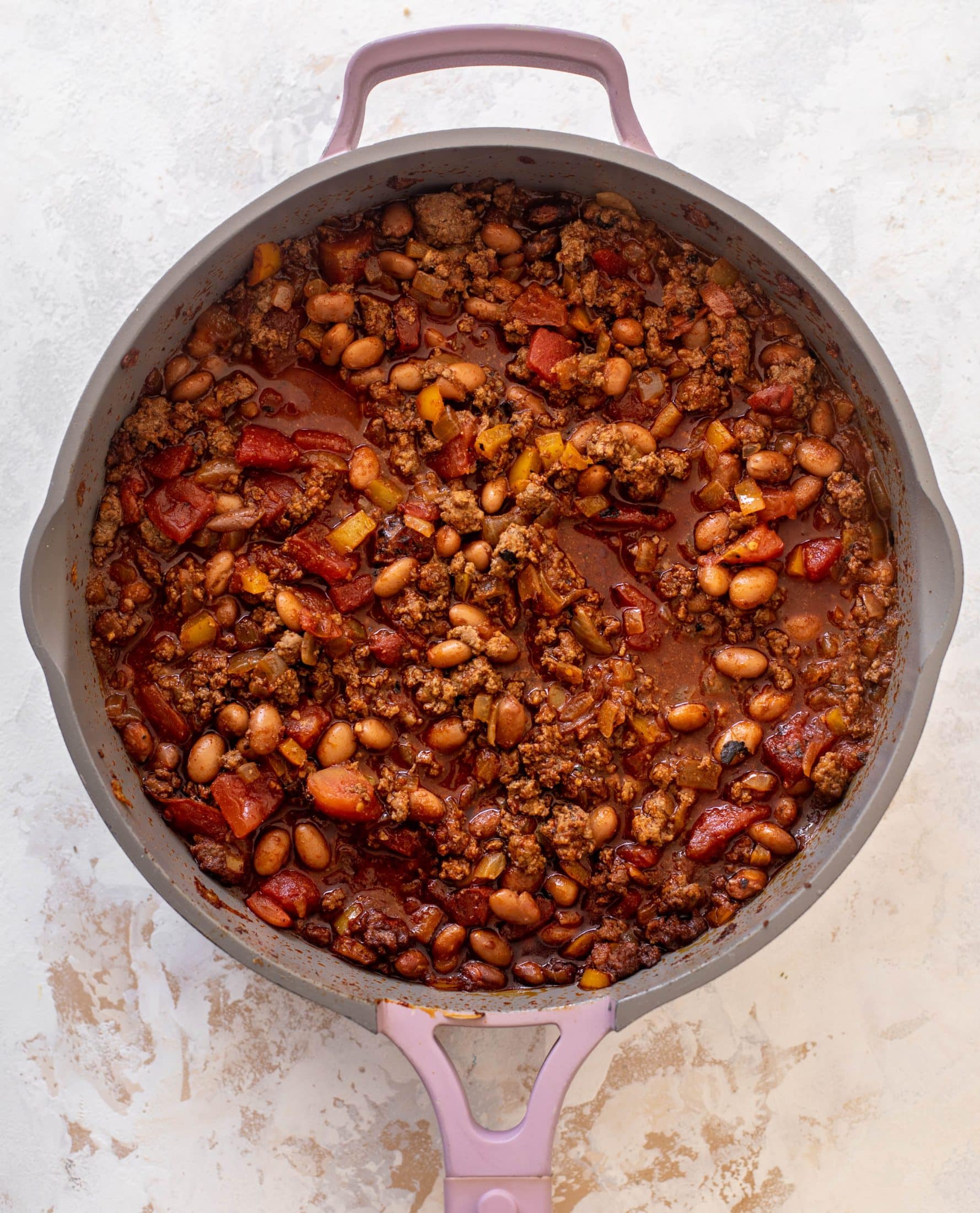 easy smoky skillet chili