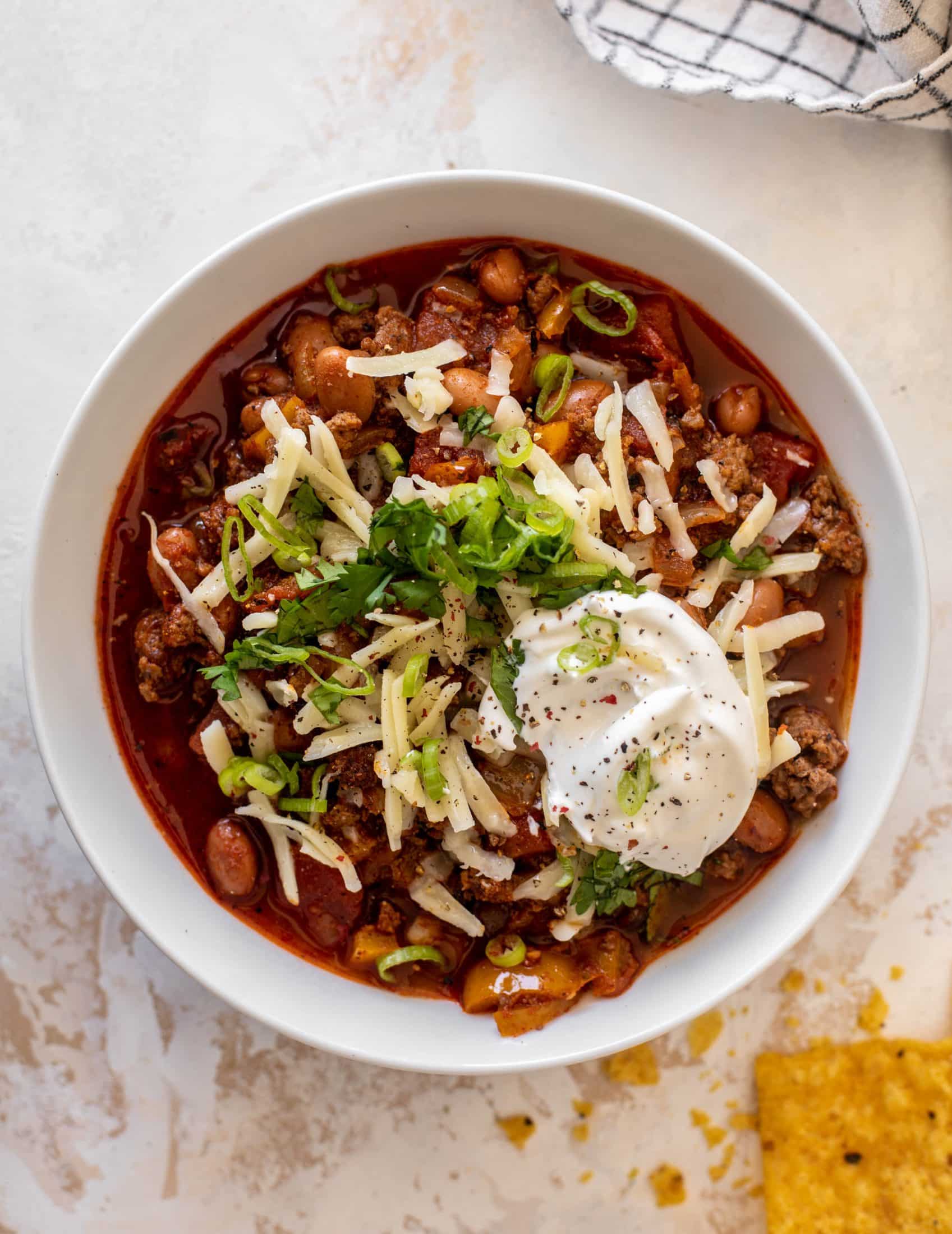 easy smoky skillet chili