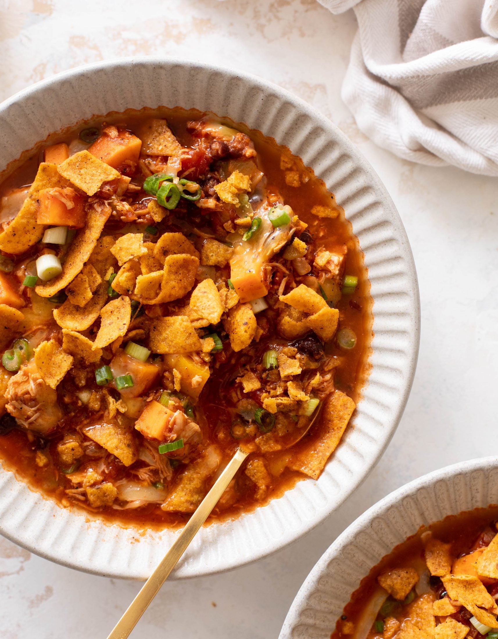 sweet potato chicken chili