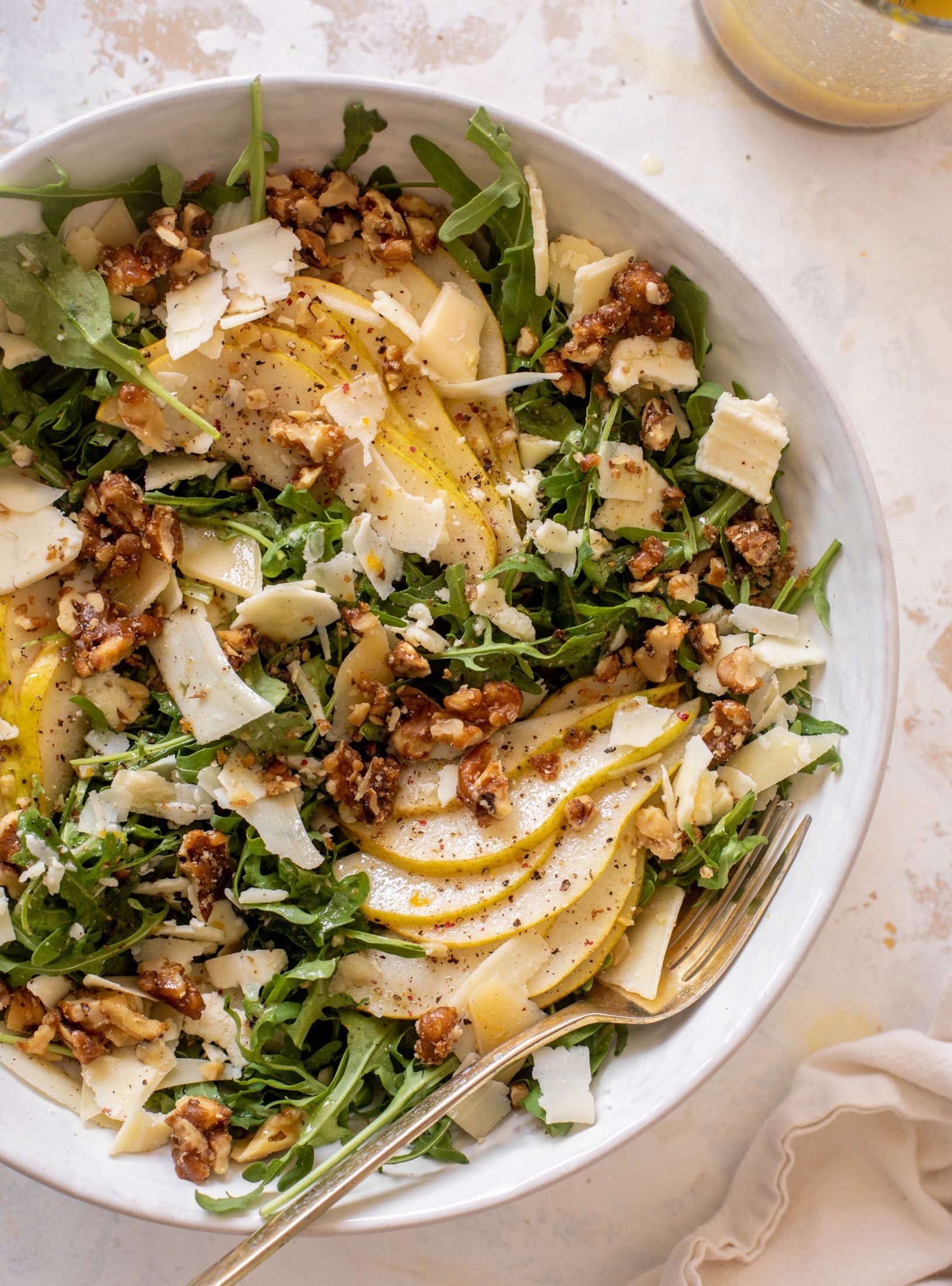 winter pear salad
