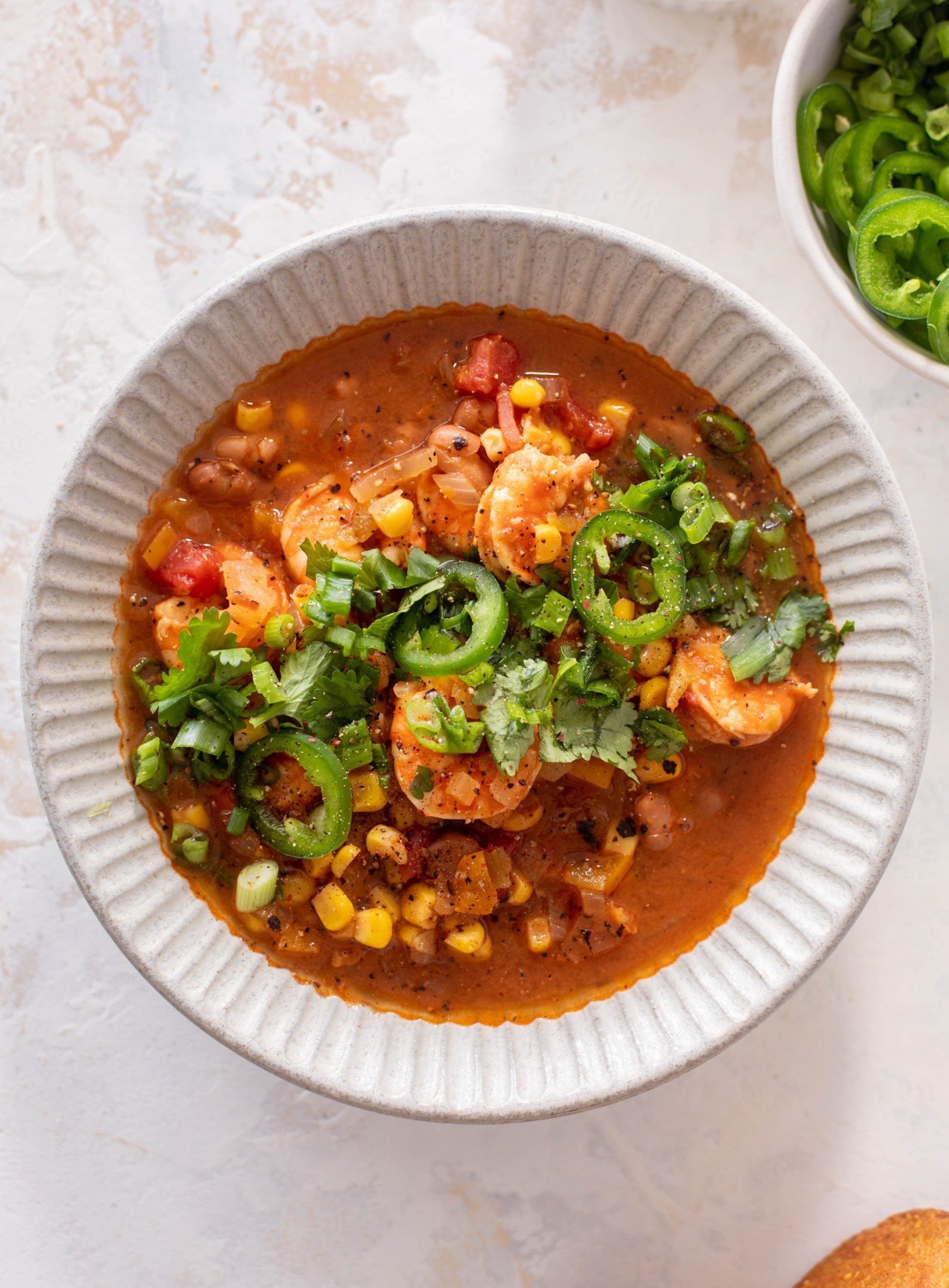 shrimp taco soup