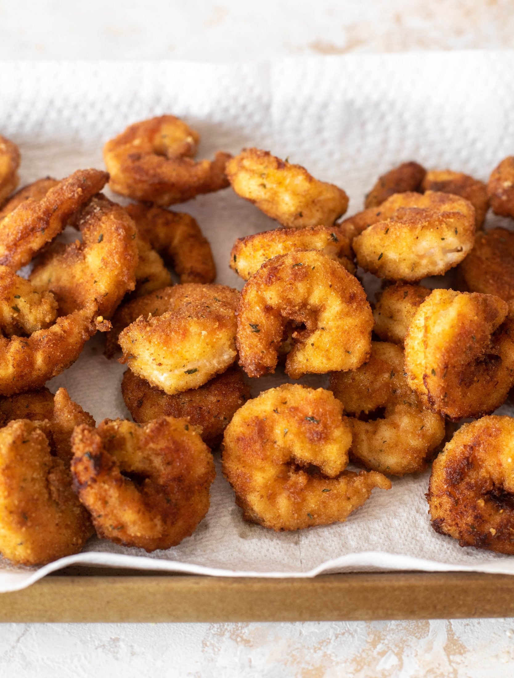 crispy shrimp sandwiches with lime slaw