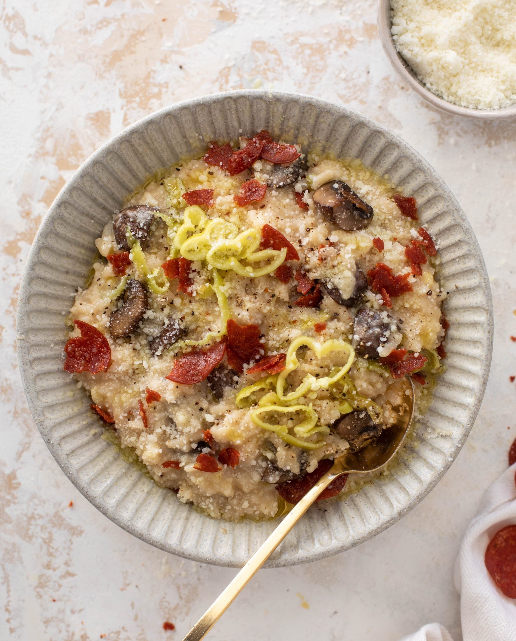 pizza supreme risotto