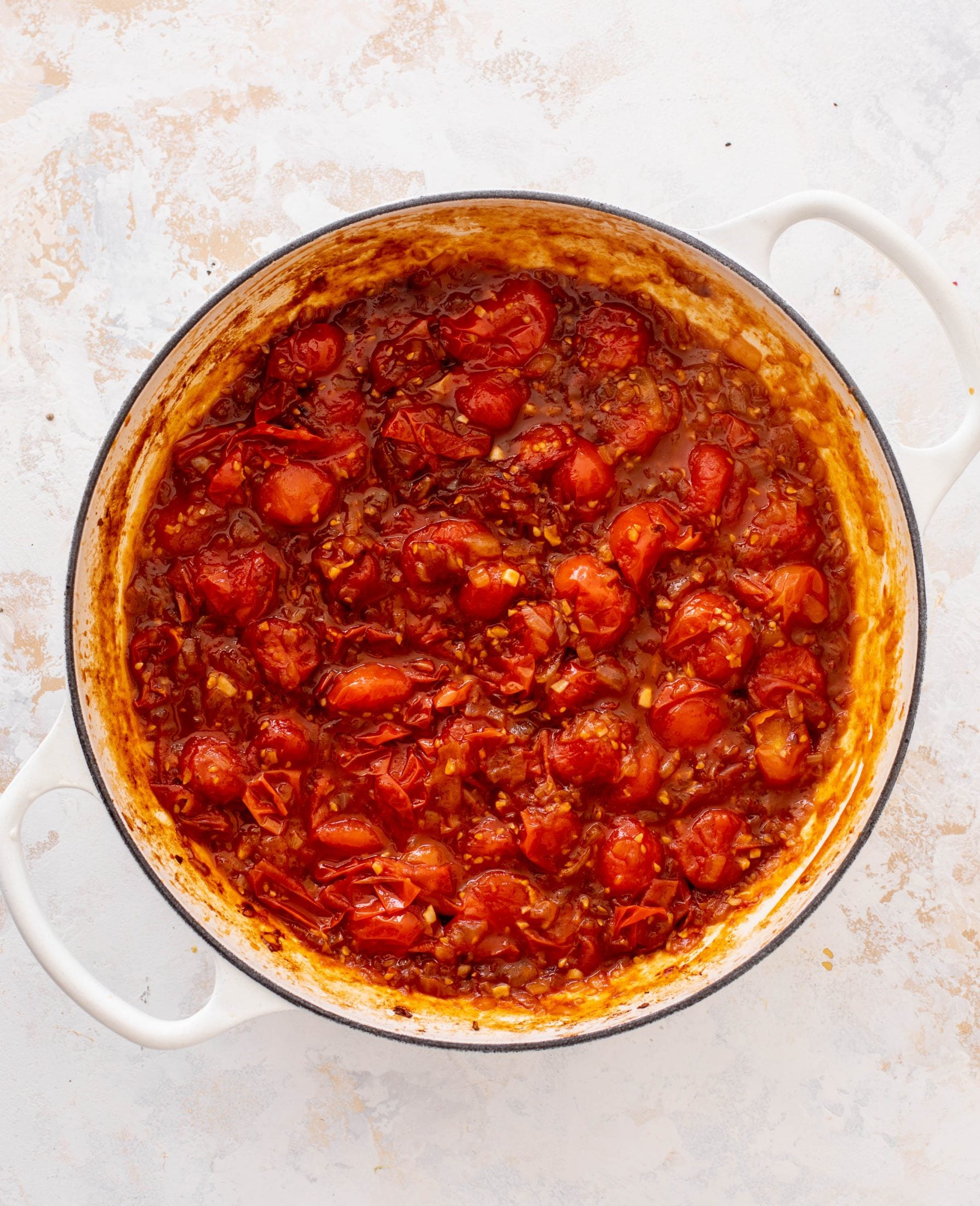 winter burst tomato sauce