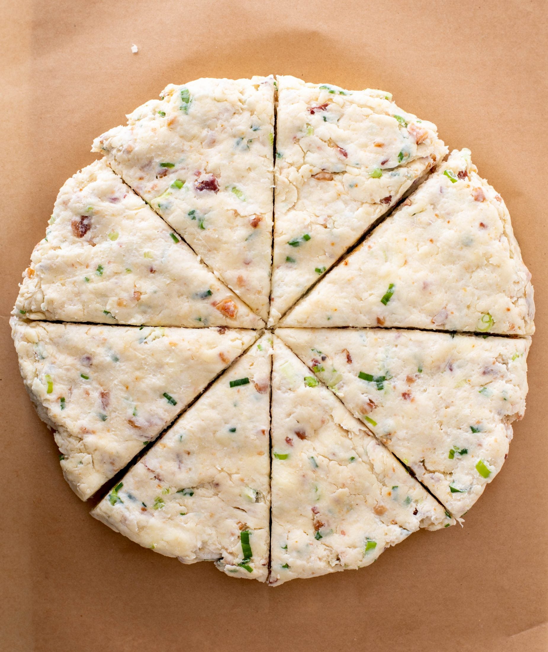 cheddar scallion bacon scones