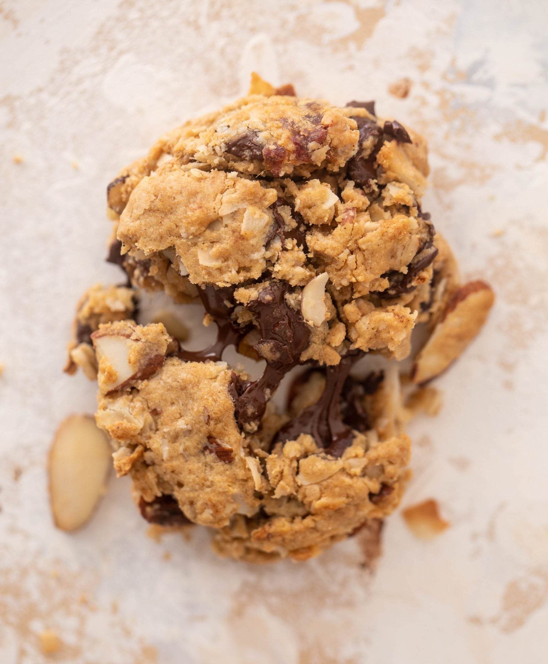 chocolate peanut butter breakfast cookies