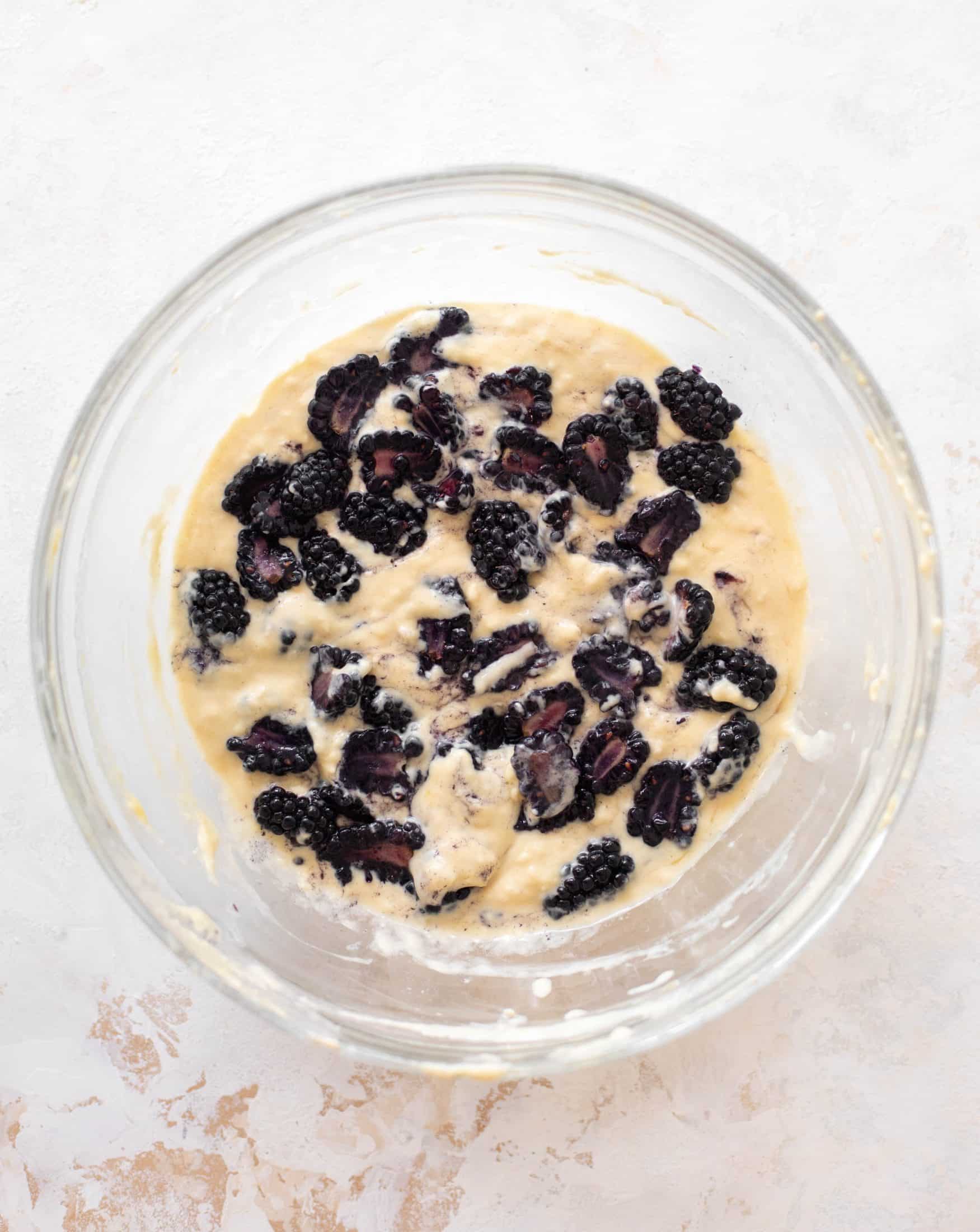 blackberry skillet pancake